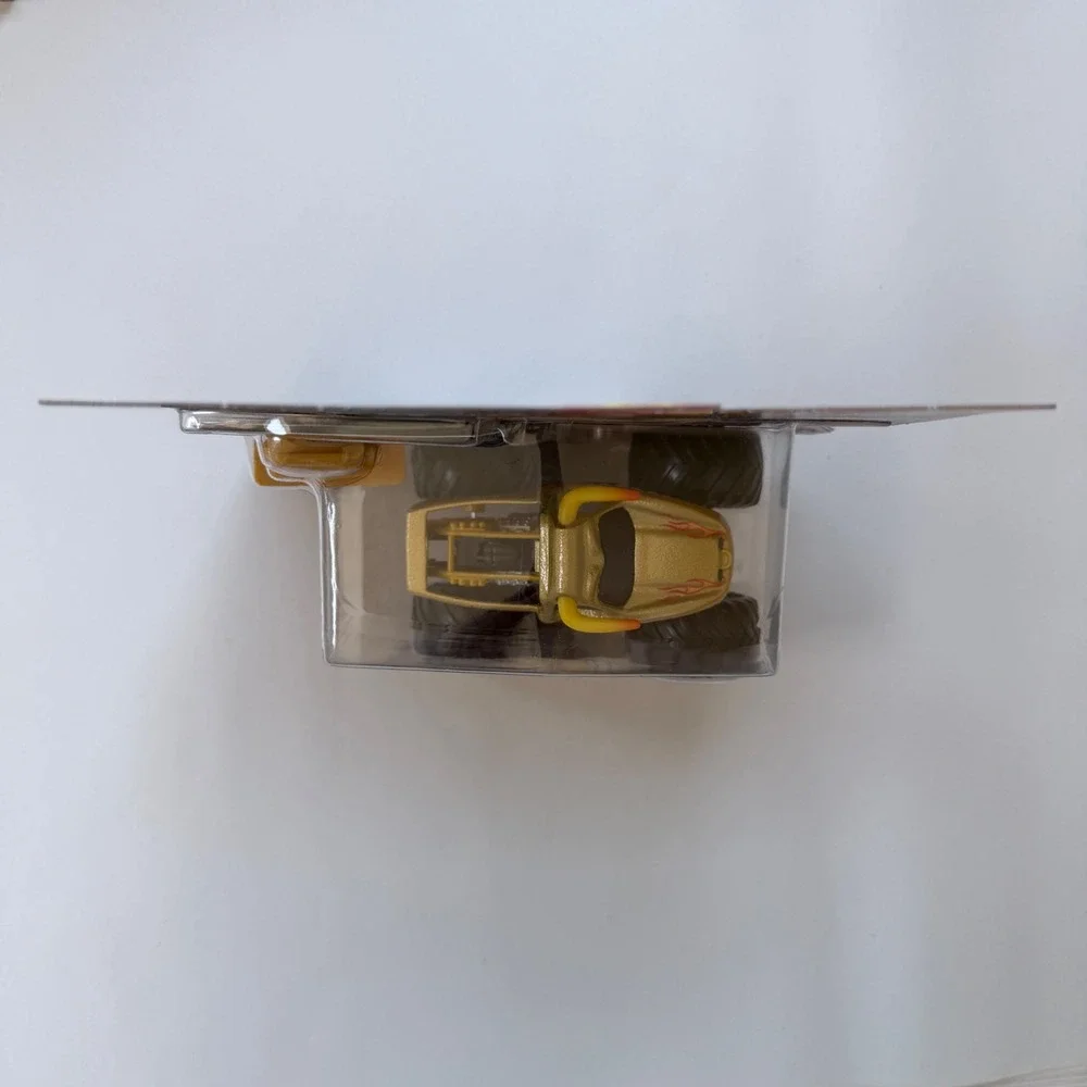 Monster Jam El Toro Loco 25th Anniversary Gold 1:64 Die-Cast Truck with Trophy